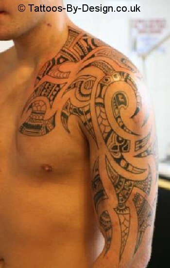 tattoo polinesia. Adam Hillyer - Skull Tattoos