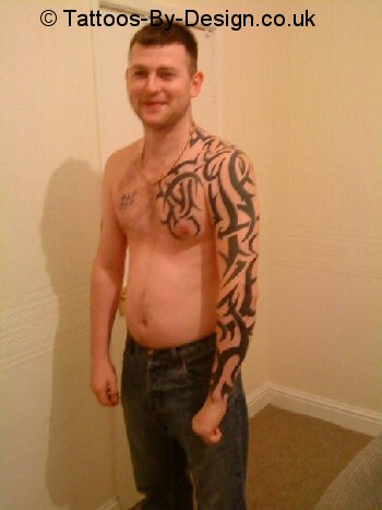 My full tribal sleeve 