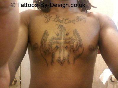 god tattoo. Cross Tattoos Only God Can