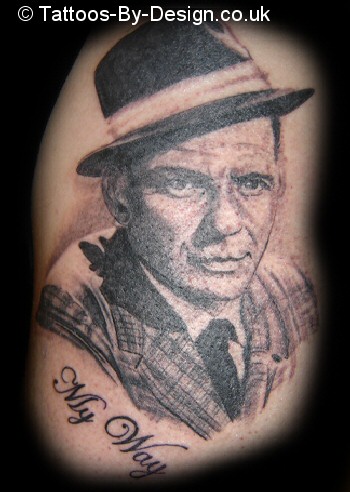 Portrait of Frank sinatra 