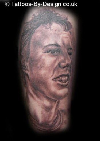 Portrait of son