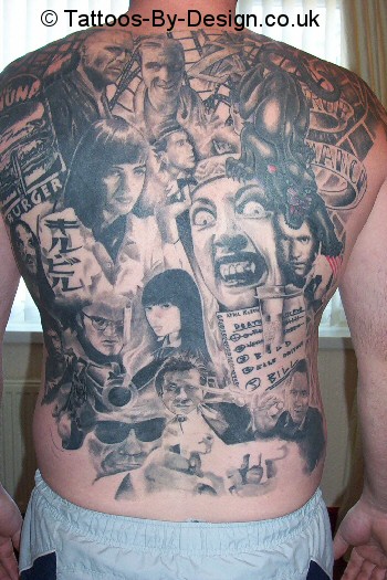 Quentin Tarantino Backpiece