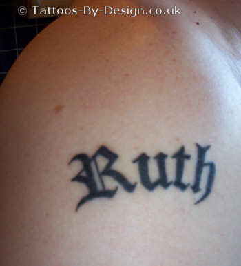 Ruth Tattoo