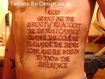 Serenity Prayer