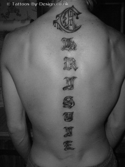 Last Name Tattoo Designs