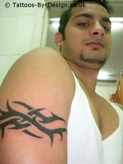 Tribal Arm Tattoo