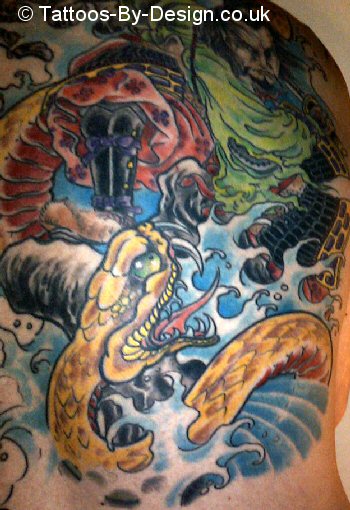 Warrior and the serpent