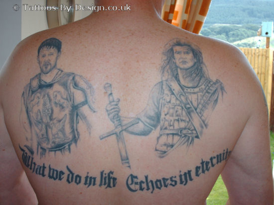 What We Do In Life Echoes In Eternity Tattoo Design what-we-do-in-life-echoes-in-eternity-tattoo