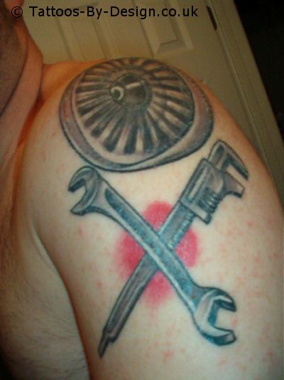aircraft mechanic Tattoo