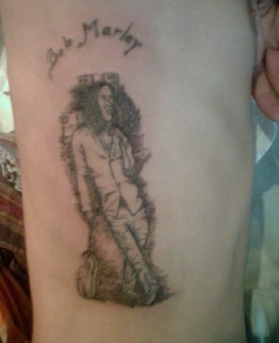 bob marley Tattoo bob marley Tattoo
