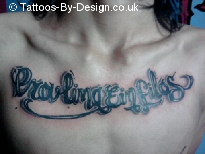 chest tattoo