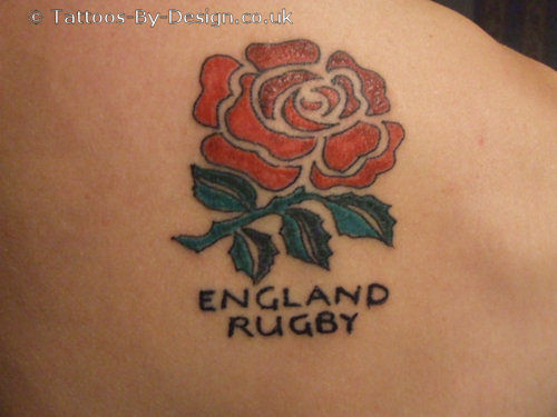 england rose Tattoo
