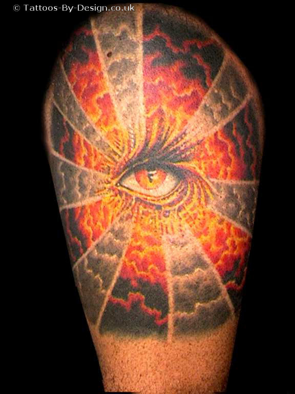 eye clouds Tattoo