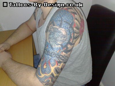 heart tattoos uk. omega shoulder tribal tattoos design. heart tattoos uk,