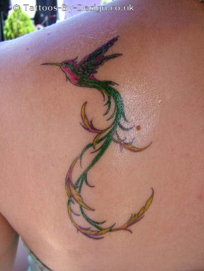 Best Design Tribal Hummingbird Tattoos Gallery Picture 4