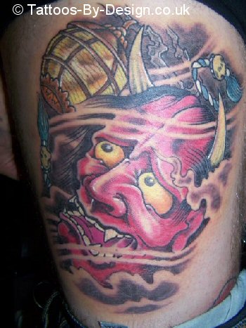 mask and lantern