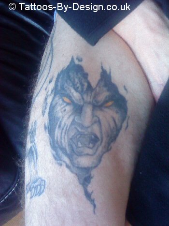 Design Tattoo Sleeve on Tattoo Of Skin Rip By Black Sun Tattooz Bradford