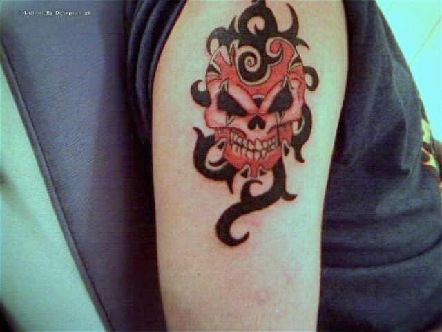 Tattoo Tribal Skull Designs
