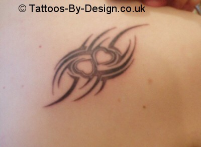 tribal with hearts