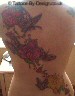 flowers back piece